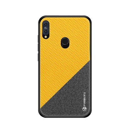 PINWUYO Honors Series Shockproof PC + TPU Protective Case for Asus Zenfone Max Pro (M2) ZB631KL (Yellow) - ASUS Cases by PINWUYO | Online Shopping UK | buy2fix