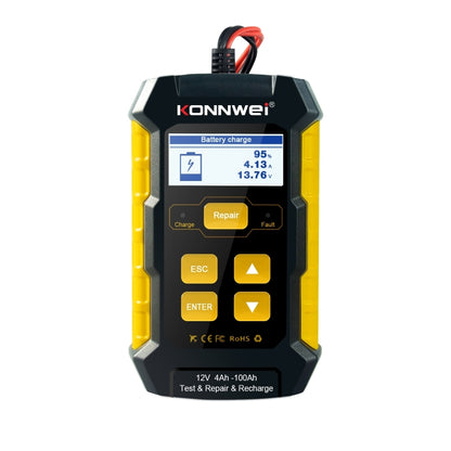 KONNWEI KW510 3 in 1 Car Battery Tester / Charger / Repairer, Support 8 Languages(US Plug) - Code Readers & Scan Tools by KONNWEI | Online Shopping UK | buy2fix