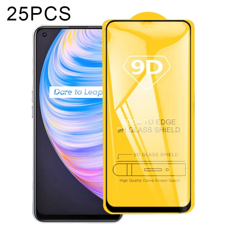 For OPPO Realme Q2 Pro 25 PCS 9D Full Glue Full Screen Tempered Glass Film - Realme Tempered Glass by imak | Online Shopping UK | buy2fix