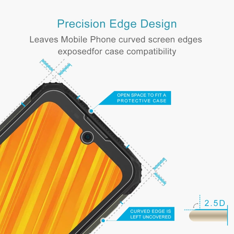 For  Doogee S59 Pro 50 PCS 0.26mm 9H 2.5D Tempered Glass Film - Others by buy2fix | Online Shopping UK | buy2fix