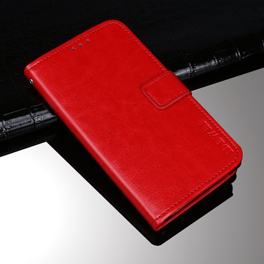 For Ulefone Armor 11 5G idewei Crazy Horse Texture Horizontal Flip Leather Case with Holder & Card Slots & Wallet(Red) - Ulefone Cases by idewei | Online Shopping UK | buy2fix