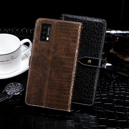 For Blackview A90 idewei Crocodile Texture Horizontal Flip Leather Case with Holder & Card Slots & Wallet(Black) - More Brand by idewei | Online Shopping UK | buy2fix