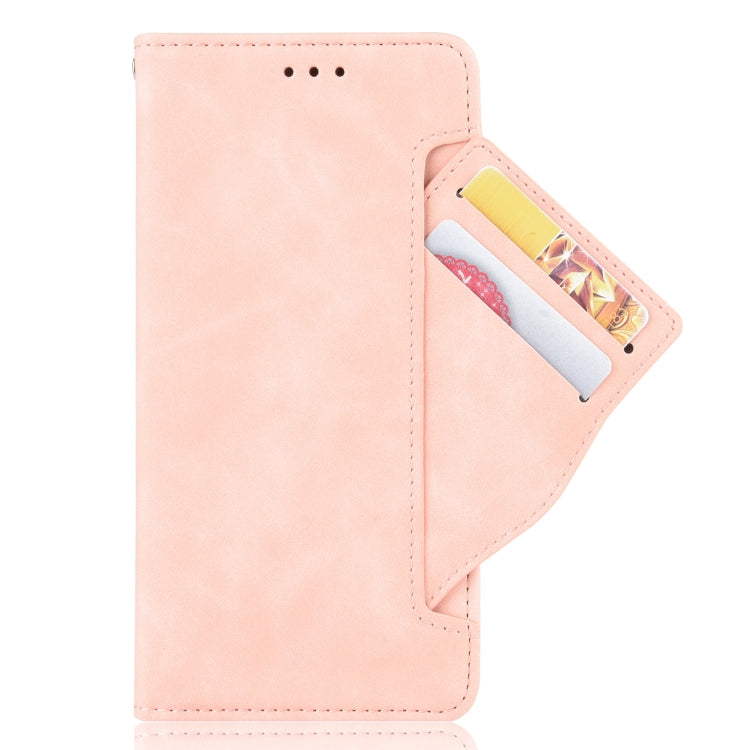 For Blackview A90 Skin Feel Calf Pattern Horizontal Flip Leather Case with Holder & Card Slots & Photo Frame(Pink) - More Brand by buy2fix | Online Shopping UK | buy2fix