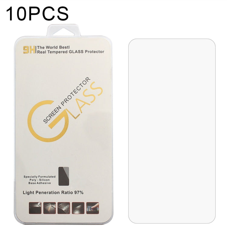 For Ulefone Note 6 10 PCS 0.26mm 9H 2.5D Tempered Glass Film - Ulefone Tempered Glass by buy2fix | Online Shopping UK | buy2fix