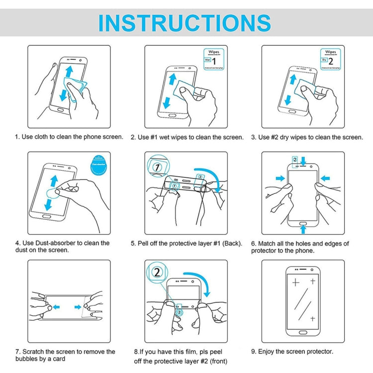 For Ulefone Tab A7 10 PCS 0.26mm 9H 2.5D Tempered Glass Film - Others by buy2fix | Online Shopping UK | buy2fix