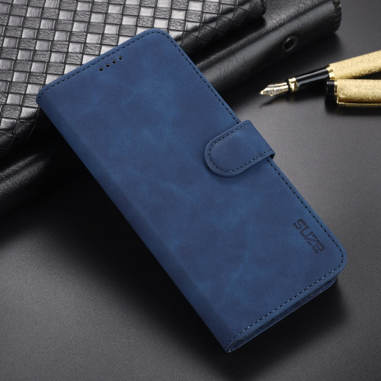 For Honor 50 AZNS Skin Feel Calf Texture Horizontal Flip Leather Case with Card Slots & Holder & Wallet(Blue) - Honor Cases by AZNS | Online Shopping UK | buy2fix