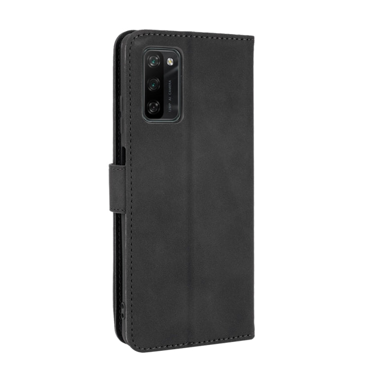 For Blackview A100 Solid Color Skin Feel Magnetic Buckle Horizontal Flip Calf Texture PU Leather Case with Holder & Card Slots & Wallet(Black) - More Brand by buy2fix | Online Shopping UK | buy2fix