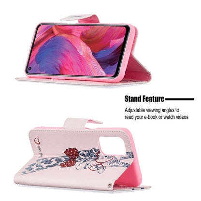 For OPPO A74 / A93 / A54 5G Colored Drawing Pattern Horizontal Flip Leather Case with Holder & Card Slots & Wallet(Deer) - OPPO Cases by buy2fix | Online Shopping UK | buy2fix