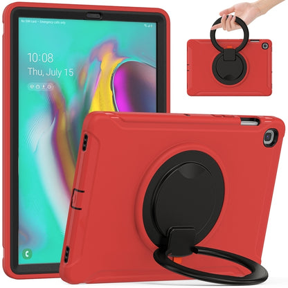 For Samsung Galaxy Tab S5e 10.5 inch T720 2019 Shockproof TPU + PC Protective Case with 360 Degree Rotation Foldable Handle Grip Holder & Pen Slot(Red) - Tab S5E 10.5 T720 / T725 by buy2fix | Online Shopping UK | buy2fix