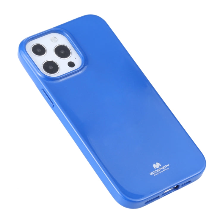 For iPhone 13 Pro Max GOOSPERY JELLY Full Coverage Soft Case (Blue) - iPhone 13 Pro Max Cases by GOOSPERY | Online Shopping UK | buy2fix