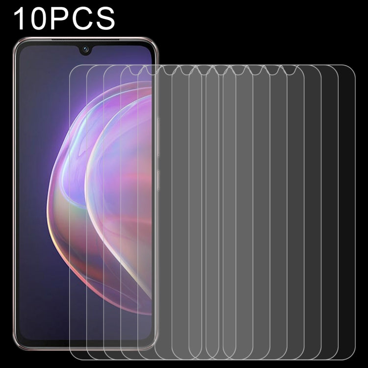 For vivo V21 / V21 5G 10 PCS 0.26mm 9H 2.5D Tempered Glass Film - vivo Tempered Glass by buy2fix | Online Shopping UK | buy2fix