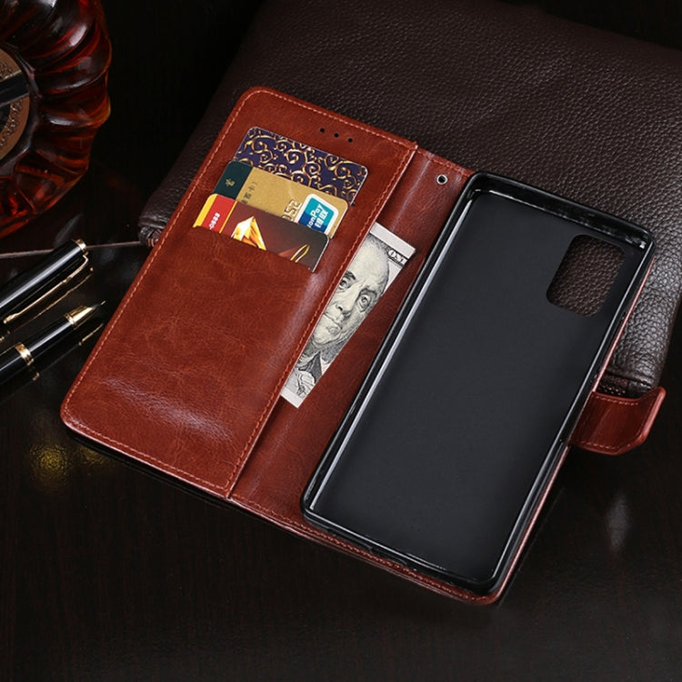 idewei Crazy Horse Texture Horizontal Flip Leather Case with Holder & Card Slots & Wallet For Doogee N40 Pro(Red) - More Brand by idewei | Online Shopping UK | buy2fix