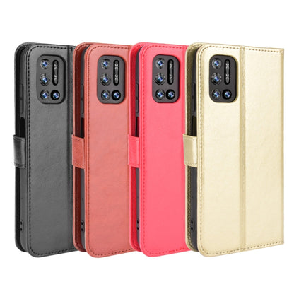 For Doogee N40 Pro Crazy Horse Texture Horizontal Flip Leather Case with Holder & Card Slots & Lanyard(Red) - More Brand by buy2fix | Online Shopping UK | buy2fix