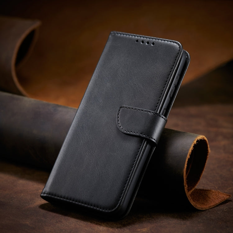 For Xiaomi Redmi 9A Calf Texture Buckle Horizontal Flip Leather Case with Holder & Card Slots & Wallet(Black) - Xiaomi Cases by buy2fix | Online Shopping UK | buy2fix