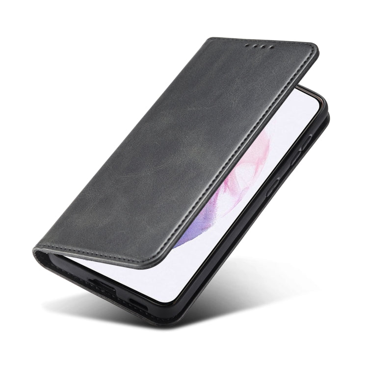 For Google Pixel 4a 5G Calf Texture Magnetic Horizontal Flip Leather Case with Holder & Card Slots & Wallet(Black) - Google Cases by buy2fix | Online Shopping UK | buy2fix