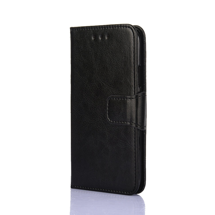 For Samsung Galaxy S21 5G Crystal Texture Horizontal Flip Leather Case with Holder & Card Slots & Wallet(Black) - Galaxy S21 5G Cases by buy2fix | Online Shopping UK | buy2fix