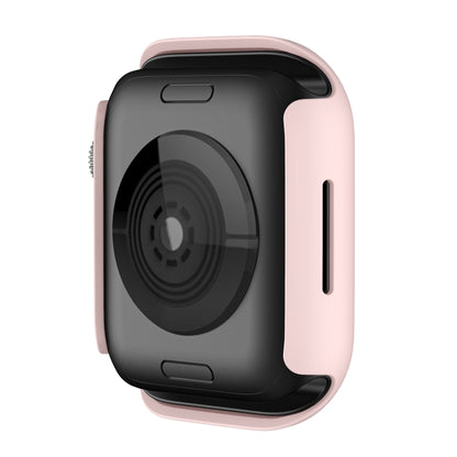 Shockproof TPU Protective Case For Apple Watch Series 9 / 8 / 7 41mm(Pink) - Watch Cases by buy2fix | Online Shopping UK | buy2fix