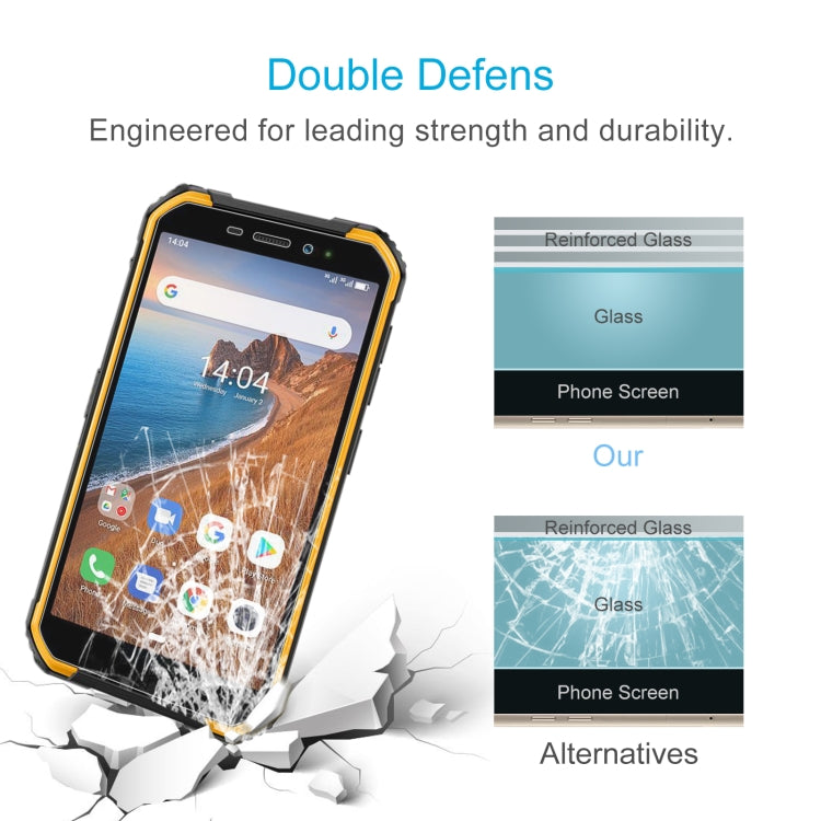 For Ulefone Armor X6 / Armor X6 Pro 50 PCS 0.26mm 9H 2.5D Tempered Glass Film - Ulefone Tempered Glass by buy2fix | Online Shopping UK | buy2fix