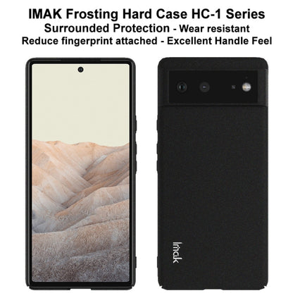 For Google Pixel 6 Pro IMAK HC-1 Series Frosted Hard Case(Black) - Google Cases by imak | Online Shopping UK | buy2fix