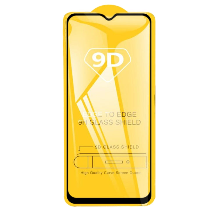 For OPPO Realme C25Y / C21Y 9D Full Glue Full Screen Tempered Glass Film - Realme Tempered Glass by buy2fix | Online Shopping UK | buy2fix