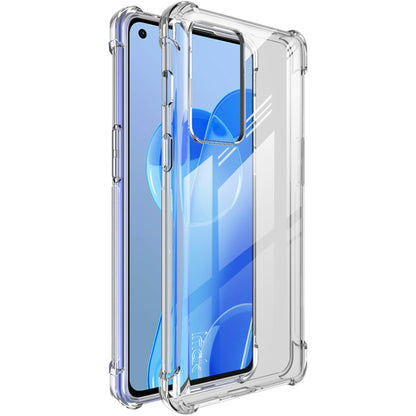 For OnePlus 9RT 5G imak All-inclusive Shockproof Airbag TPU Phone Case with Screen Protector(Transparent) - OnePlus Cases by imak | Online Shopping UK | buy2fix