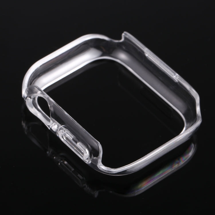 Shockproof PC Hollow Protective Case For Apple Watch Series 8 / 7 41mm(Transparent) - Watch Cases by buy2fix | Online Shopping UK | buy2fix