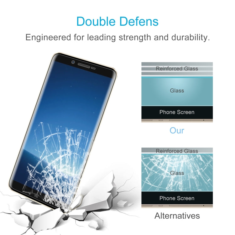 10 PCS 0.26mm 9H 2.5D Tempered Glass Film For Doogee X60L - For Doogee by buy2fix | Online Shopping UK | buy2fix