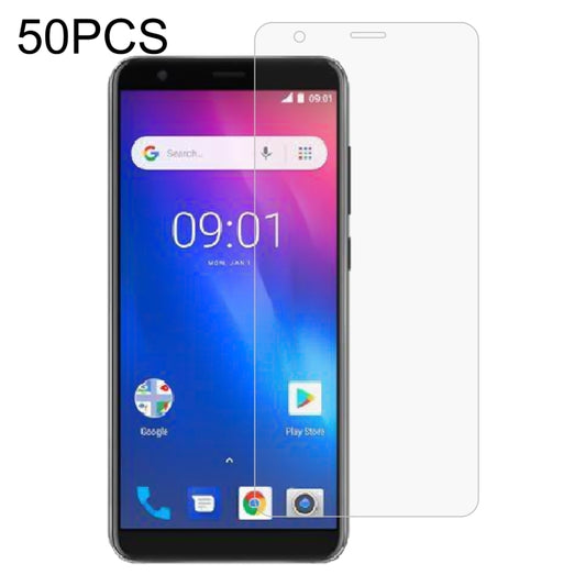 50 PCS 0.26mm 9H 2.5D Tempered Glass Film For Ulefone S1 - Ulefone Tempered Glass by buy2fix | Online Shopping UK | buy2fix