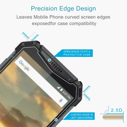 50 PCS 0.26mm 9H 2.5D Tempered Glass Film For Ulefone Armor 3T - Ulefone Tempered Glass by buy2fix | Online Shopping UK | buy2fix