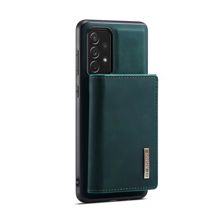 For Samsung Galaxy A33 5G DG.MING M1 Series 3-Fold Multi Card Wallet  Phone Case(Green) - Galaxy Phone Cases by DG.MING | Online Shopping UK | buy2fix