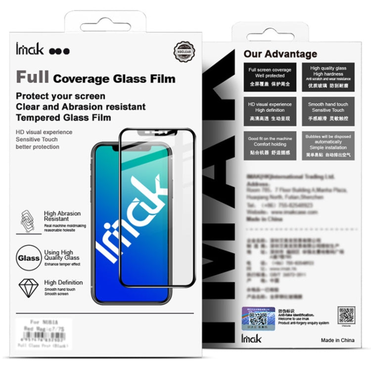 imak 9H Surface Hardness Full Screen Tempered Glass Film Pro+ Series For OPPO Realme GT2 - Realme Tempered Glass by imak | Online Shopping UK | buy2fix