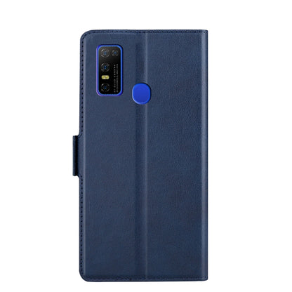 For Doogee N30 Ultra-thin Voltage Side Buckle PU + TPU Leather Phone Case(Blue) - More Brand by buy2fix | Online Shopping UK | buy2fix