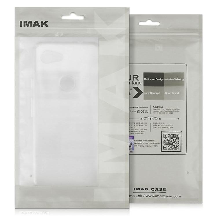 For Samsung Galaxy A73 5G IMAK UX-5 Series Claer TPU Phone Case(Transparent) - Galaxy Phone Cases by imak | Online Shopping UK | buy2fix