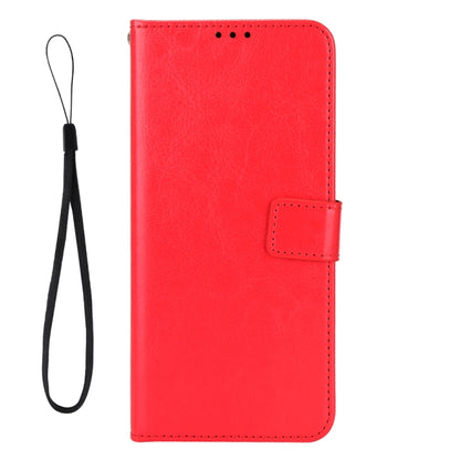 For Blackview A55 Pro Retro Crazy Horse Texture Leather Phone Case(Red) - More Brand by buy2fix | Online Shopping UK | buy2fix