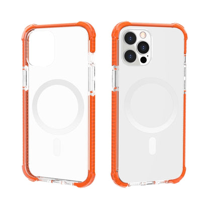 For iPhone 13 Pro Magsafe Magnetic Acrylic Shockproof Phone Case (Orange) - iPhone 13 Pro Cases by buy2fix | Online Shopping UK | buy2fix