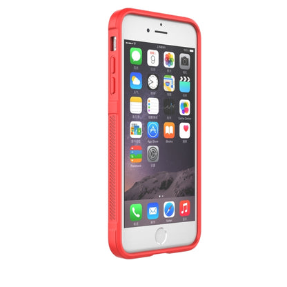 For iPhone SE 2022 / SE 2020 / 8 / 7 Magic Shield TPU + Flannel Phone Case(Red) - iPhone SE 2022 / 2020 / 8 / 7 Cases by buy2fix | Online Shopping UK | buy2fix