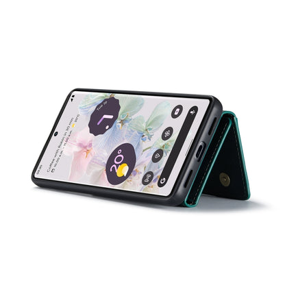 For Google Pixel 7 Pro 5G DG.MING M2 Series 3-Fold Multi Card Bag Phone Case(Green) - Google Cases by DG.MING | Online Shopping UK | buy2fix