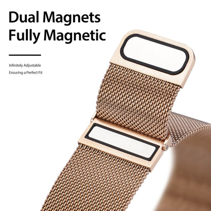 DUX DUCIS Milanese Watch Band For Samsung Watch Series 20mm(Gold) - Watch Bands by DUX DUCIS | Online Shopping UK | buy2fix