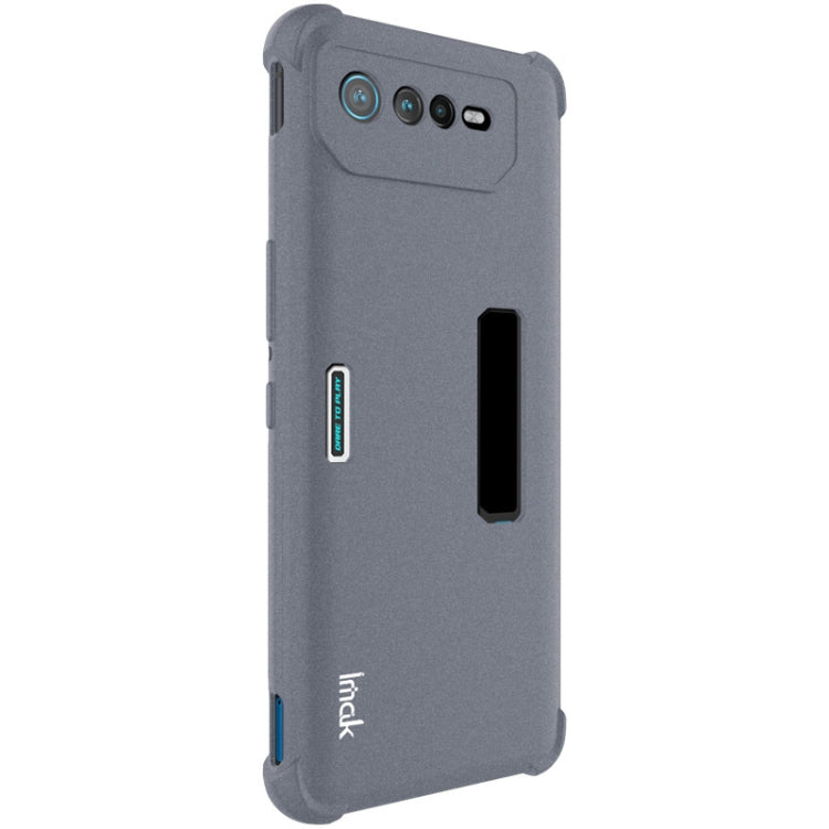 For Asus ROG Phone 6 Pro IMAK All-inclusive Shockproof Airbag TPU Case (Matte Grey) - ASUS Cases by imak | Online Shopping UK | buy2fix