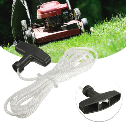 Lawn Mower Chainsaw Trimmer Universal Recoil Pull Start Handle with Rope Cord, Rope Length:5m - Lawn Mower, Saws & Accessories by buy2fix | Online Shopping UK | buy2fix