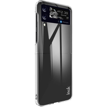 For Samsung Galaxy Z Flip4 5G IMAK Wing II Wear-resisting Crystal Pro PC Protective Phone Case - Galaxy Z Flip4 5G Cases by imak | Online Shopping UK | buy2fix