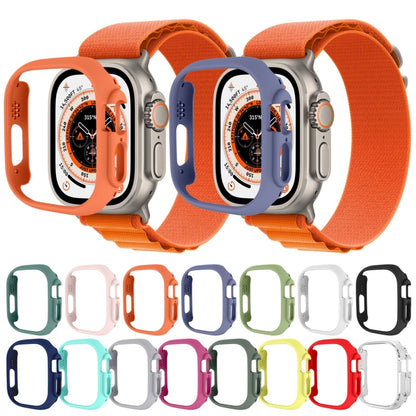 Half-inclusive PC Protective Case For Apple Watch Ultra 49mm / Apple Watch Ultra 2 49mm(Transparent) - Watch Cases by buy2fix | Online Shopping UK | buy2fix