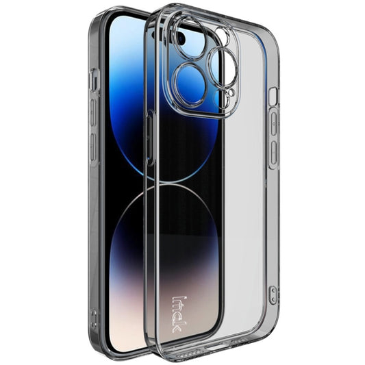 For iPhone 14 Pro Max imak UX-5 Series Shockproof TPU Protective Phone Case(Transparent Black) - iPhone 14 Pro Max Cases by imak | Online Shopping UK | buy2fix