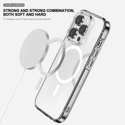 For iPhone 13 Aurora Series MagSafe Phone Case(Transparent Black) - iPhone 13 Cases by buy2fix | Online Shopping UK | buy2fix