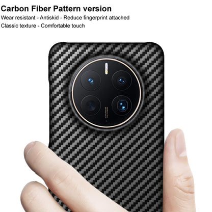 For Huawei Mate 50 Pro imak Ruiyi Series Carbon Fiber PU + PC Phone Case - Huawei Cases by imak | Online Shopping UK | buy2fix