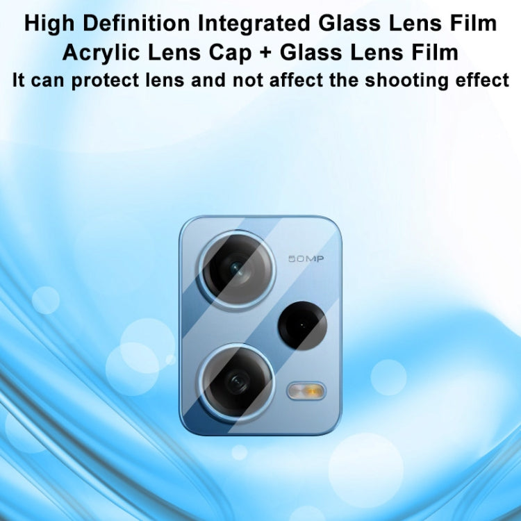 For Xiaomi Redmi Note 12 Pro 5G China/Indian imak Integrated Rear Camera Lens Tempered Glass Film - For Xiaomi by imak | Online Shopping UK | buy2fix