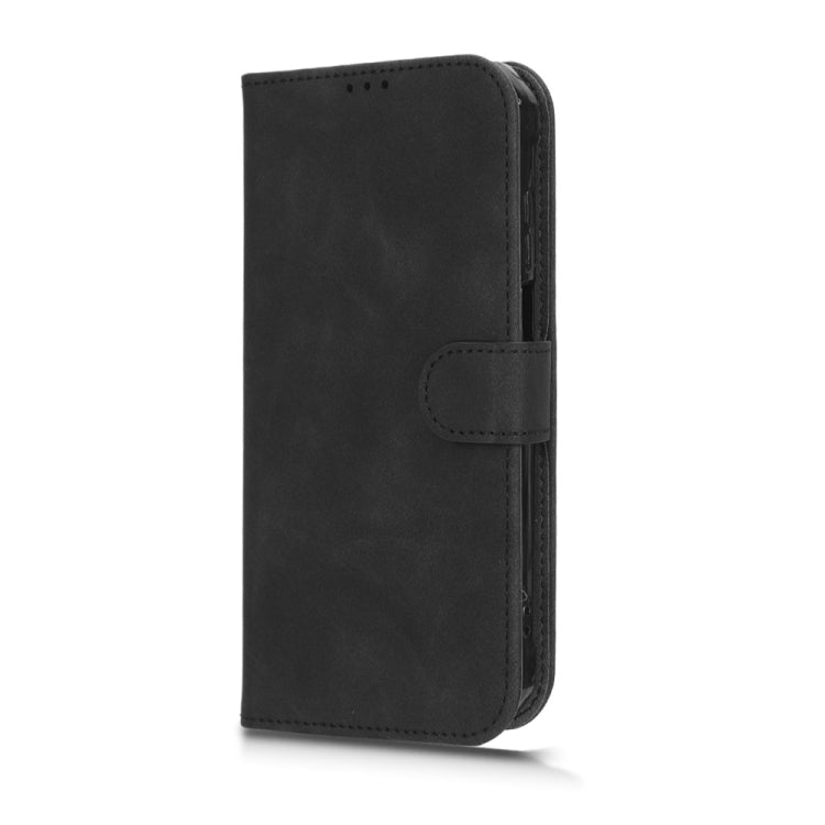 For Blackview BV7200 Skin Feel Magnetic Flip Leather Phone Case(Black) - More Brand by buy2fix | Online Shopping UK | buy2fix