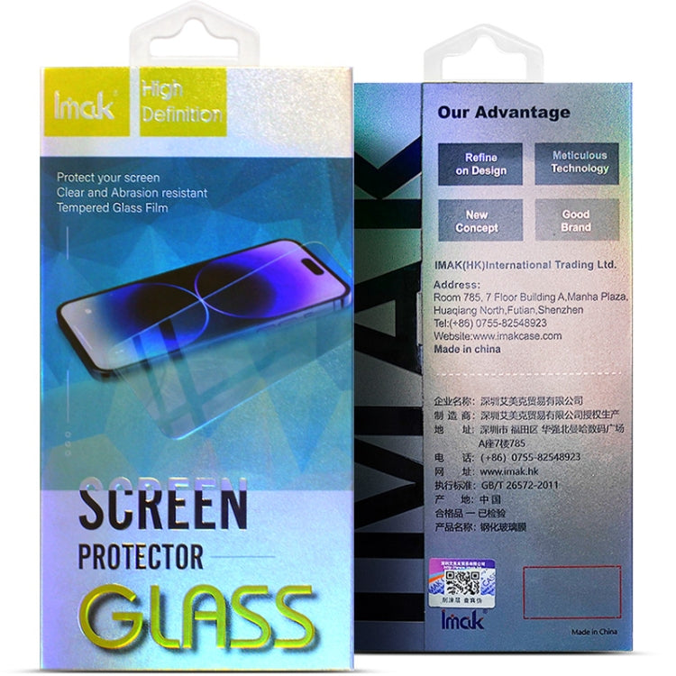 For Motorola Edge 2022 5G IMAK H Series Tempered Glass Film - Motorola Tempered Glass by imak | Online Shopping UK | buy2fix