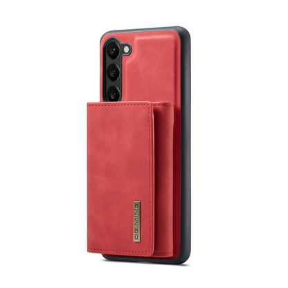 For Samsung Galaxy S23 5G DG.MING M1 Series 3-Fold Multi Card Wallet  Phone Case(Red) - Galaxy S23 5G Cases by DG.MING | Online Shopping UK | buy2fix