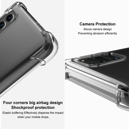 For Motorola Moto G13 4G / G23 4G imak Shockproof Airbag TPU Phone Case(Transparent) - Motorola Cases by imak | Online Shopping UK | buy2fix
